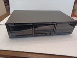 Kenwood KX-69W Dual Deck Cassette Tape Stereo Powers On/untested Parts Only. Fixed Price $14.99.