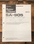 Pioneer SA-905 Amplifier Add. Service Manual *original*. Fixed Price $14.97.