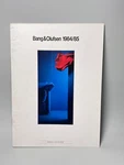 1984/85 Bang & Olufsen Tv Speaker Turntable Pick-up Radio Advertising Booklet. Fixed Price $105.00.