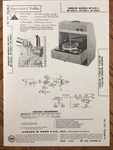 Sams Photofact Folder Radio Parts Manual Webcor BP-1451-1 BP-1452-1 TP-1451-1. Fixed Price $14.95.