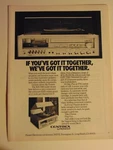 1978 Centrex By Pioneer KH-7766 Stereo System Print Ad. Fixed Price $8.00.