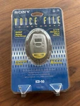 Sony Voice File Icd 50 Digital Audio Recorder New Case Japan Vintage. Fixed Price $50.00.