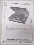 Sams Photofact Folder Parts Manual Admiral YH1421 (CH.4K4) Auto Record Player. Fixed Price $14.95.