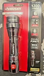 Husky 1200 Lumens Dual Power Led Rechargeable Focusing Flashlight. Fixed Price $20.99.