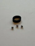 Dual 1249 Turntable Rubber Washer / Sleeve And Balls. Fixed Price $12.95.