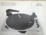 Thorens CD40 Record Changer Schematic & Parts Id Sams Photofact Set 39-29. Fixed Price $7.65.