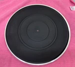 Sansui P-D31 And Others Turntable 12 Aluminum Direct Drive Platter W/ Mat. Fixed Price $22.39.