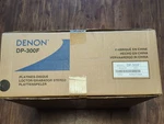 Denon DP-300F Analog Record Player Black New In Sealed Box. Fixed Price $360.00.