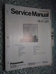 Panasonic SL-H201 Service Manual Original Repair Book Stereo Turntable Changer. Fixed Price $29.28.