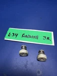 Rek-o-kut L-34 Rondine Jr Part: Speed Selector Idler Wheel Adjustable Stops. Fixed Price $50.00.