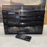 Vtg Panasonic SG-D26 Stereo System All Working Turntable-dual Cassette-remote. Fixed Price $145.00.