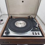 Vintage Garrard Turntable 990B Belt Drive Record Player Brown Wooden Base. Fixed Price $155.55.