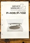 Luxman P-406 P-102 Turntable Service Manual *original*. Fixed Price $24.97.
