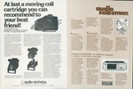 1980 Audio Technica Salesman Newsletter AT30E Stereo Cartridge Ad Lifesaver Hifi. Fixed Price $16.50.