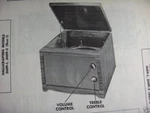 Hallicrafters 3HFP-1 & 3HFP-2 Phonograph Photofact. Fixed Price $6.50.