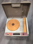 Vintage Fisher Price Phonograph Record Player With Box & Manual 1979 #847T. Fixed Price $44.10.
