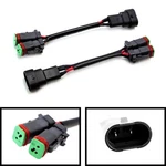 2X Heavy Duty H10/9145/9006 To Dual-output Dtp Fog Light Converter Adapter Wires. Fixed Price $15.29.