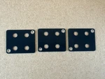 3 New Pioneer Speaker Terminal Backing Plates SX-828 SX-727 SX-626. Fixed Price $6.00.