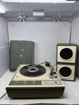 Vintage General Electric (ge) P350J Stereophonic Portable Record Player W/ Speak. Fixed Price $124.95.