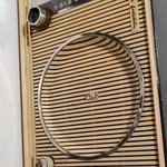 Zenith Vintage Record Player S40655 Beige And Black Model Classic Turntable. Fixed Price $150.00.