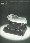High-res Scans Of The Rare Japan Brochure For Vintage Yamaha PX-1 Turntable. Fixed Price $18.18.