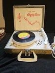 Vintage Jay Happy Tunes Model SP-11 Jeans Carry Case Record Player Works!. Fixed Price $22.99.