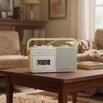 Portable Cassette Player Recorder Am/fm Radio Stereo Speaker Battery Retro De.... Fixed Price $88.90.