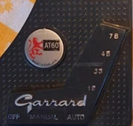 Garrard AT60 Vintage Turntable Parts. Fixed Price $29.99.