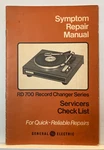Vintage RD700 Record Changer Symptom Repair Manual Original. Fixed Price $12.00.