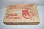 Realistic Portable Phonograph Cat # 13-118 Original Box (EKC43). Fixed Price $37.50.