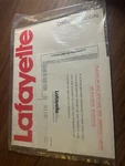 Lafayette T-5000 Turntable Manual & Papers Never Opened Ultra Retro Vintage Cool. Fixed Price $30.97.