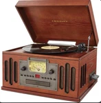 Crosley CR704C Turntable Record Player Great Condition Works Perfect. Fixed Price $49.99.
