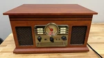 Innovative ITVS-200B 6-IN-1 Bluetooth Retro Entertainment Center. Fixed Price $85.00.