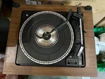 Vintage Record Player Is Bsr Changer Model 0943. Fixed Price $150.00.