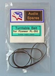 Turntable Belt For Pioneer PL-Z82 , PLZ82. Fixed Price $18.55.