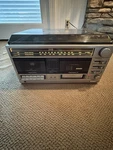 Vtg Realistic Clarinette 117 Am/fm Stereo CASSETTE/8 Track/ Record Player Works. Fixed Price $85.00.