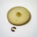 Akai 1722W Open Reel Tape Deck Part - Original Oem Reeded Idler Wheel. Fixed Price $12.60.