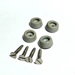 Lenco L75 Turntable Parts Original Feet Foot And Screws Set Of 4. Fixed Price $14.47.