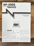 Nikko NP-500 MK2 Record Player / Turntable Owners User Manual *original*. Fixed Price $19.97.