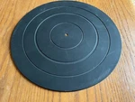 Mitsubishi M-L2200 Platter Mat Only Turntable Parts Fits Others Mga. Fixed Price $19.99.