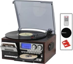 All One Vintage 3 Speed Vinyl Record Player With Built-in Speakers,bluetooth. Fixed Price $171.99.