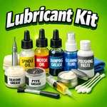 Service Kit Of Greases, Oils And Cleaners For Kenwood KD-76F Turntable. Fixed Price $120.00.