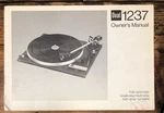 Dual Model 1237 Record Player / Turntable Owners User Manual *original* #2. Fixed Price $29.97.