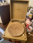 Rare Vintage Decca Record Player Model 419 Made Germany Read. Fixed Price $35.00.