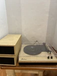 LP&NO.1 Bluetooth 3-SPEED Vinyl Record Player LPSC-008 W/ Ac Adapter. Fixed Price $75.00.
