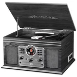 Victrola VTA-200B Nostalgic Classic 6-IN-1 Turntable With Bluetooth Graphite. Fixed Price $59.99.