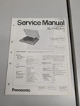 Panasonic SL-H403 (h) Turntable System Service Manual D-5592. Fixed Price $54.95.