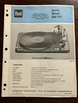 Dual 1011 Turntable Record Player Service Manual Original Oem Genuine. Fixed Price $29.99.