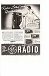 1937 General Electric Radio Model F-65 Floor Console Vintage Print. Fixed Price $15.95.