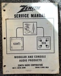 Zenith Service Manual HF32 Modular And Console Audio Products Part # 923-874. Fixed Price $10.00.